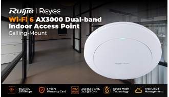 Feature Friday - Reyee WiFi6 AX3000 Ceiling AP!