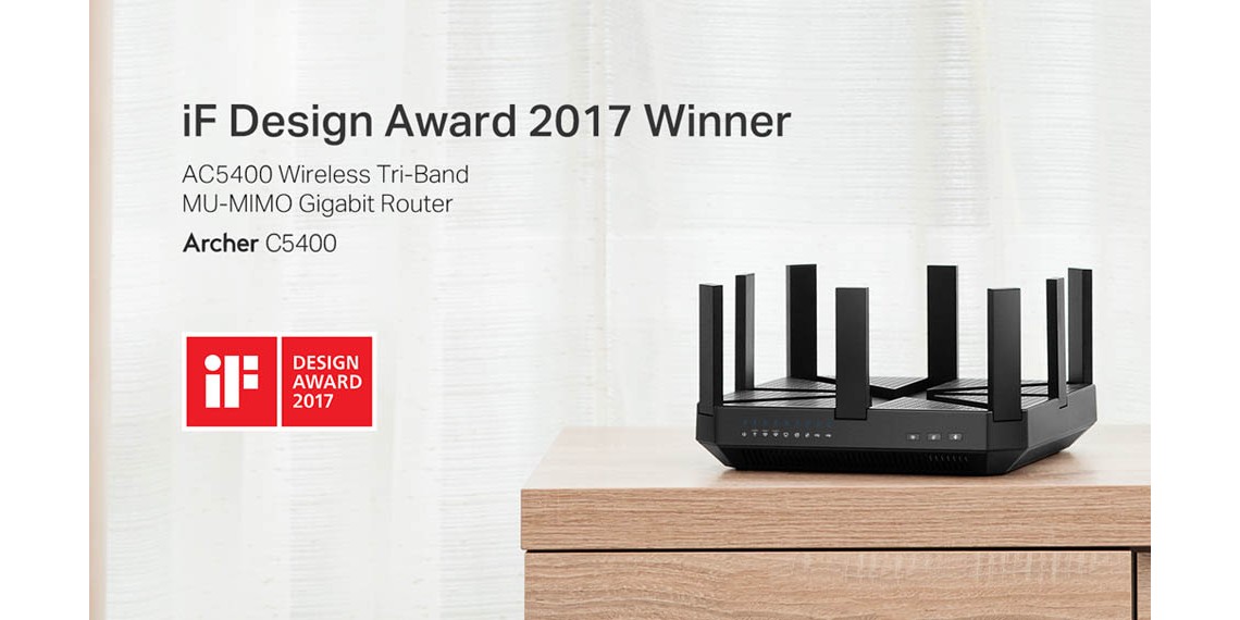 TP-Link Wins Two Prestigious 2017 iF Design Awards