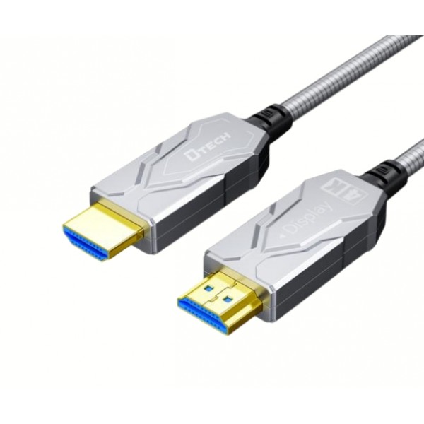 DTECH 5m Armored HDMI 2.0 Optical Fiber Cable (HDM-CAB-ARM-5M)
