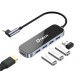 DTECH USB-C 6-in-1 Multi-Function Docking Station  (USB-C-6)