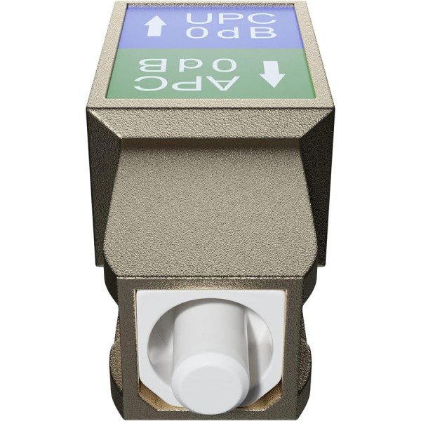 SC UPC Female to SC APC Male Fiber Optic Adapter – Single Mode Converter (Simplex)