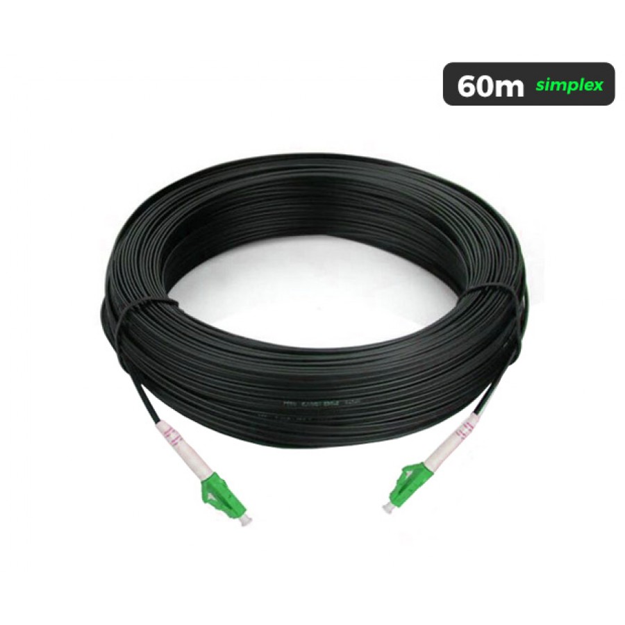UltraLAN Pre-Terminated Drop Cable (LC/APC) Simplex - 60m (FIB-CBL-DCPL ...