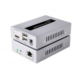 HDMI and USB KVM Extender (100m) with IR