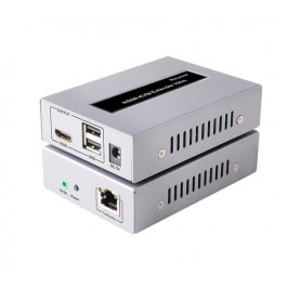 HDMI and USB KVM Extender (100m) with IR
