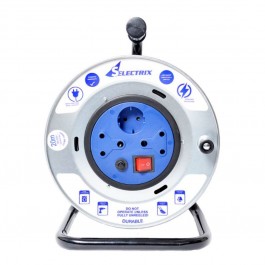30m 16A Open Frame Power Extension Reel