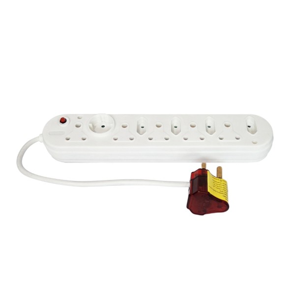 10-Way High-Surge Multi Plug with overload and surge protection - 50cm Power Cord