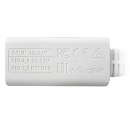 MiktoTik Gigabit Passive PoE Injector (RBGPOE)