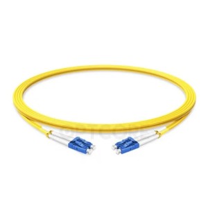 Optcore Fibre Flylead LC-LC SM OS1 Duplex 0.5M