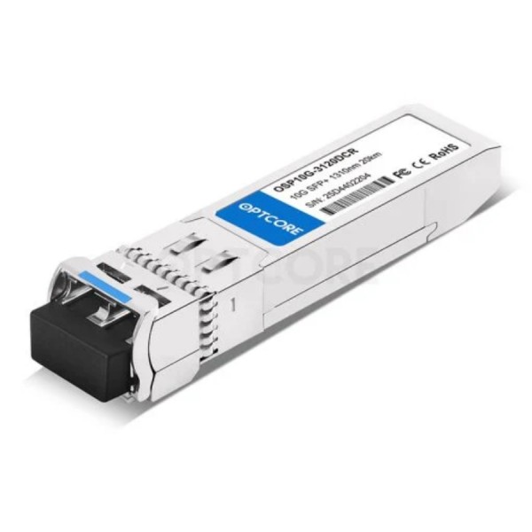 Optcore 10GBASE-LR SFP+ Transceiver Module (SMF, 1310nm, 20km, LC, DOM)