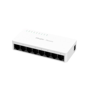 Reyee 8-Port 10/100 Mbps Unmanaged Non-PoE Switch (RG-ES08F)
