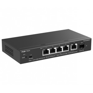 Reyee RG-ES206MG-P 5-Port 2.5G PoE Switch with 10G Uplink Reyee RG-ES206MG-P 5-Port 2.5G PoE Switch with 10G Uplink