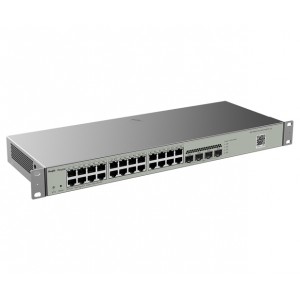 Reyee 28-Port Gigabit Layer 2 Cloud Managed Non-PoE Switch (RG-NBS3100-24GT4SFP-V2)
