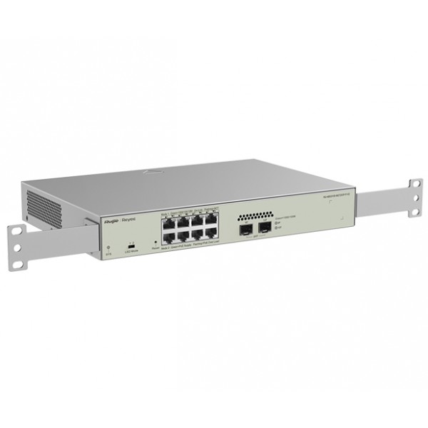 Reyee 10-Port Gigabit Layer 2 Cloud Managed PoE Switch (RG-NBS3100-8GT2SFP-P-V2)