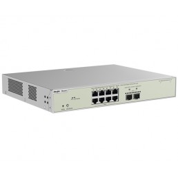 Reyee 10 Port Multi-Gigabit Layer 3 Managed Switch with 8 PoE++ Ports and 2 SFP+ Uplink Ports