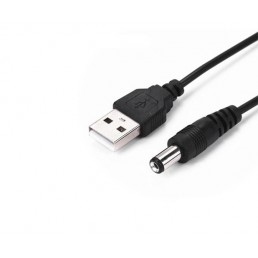 USB-A to DC-Male power cable  (1m)