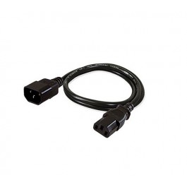 IEC Male to Female Power Cord (1m)