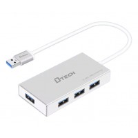 DTECH USB Type-A to 4-Port USB3.0 Hub
