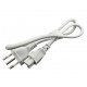 Type-N to Clover (C5) Power Cord - 0.5m