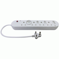 8-Way Multiplug (4x16A,3x5A) - 50cm power cord