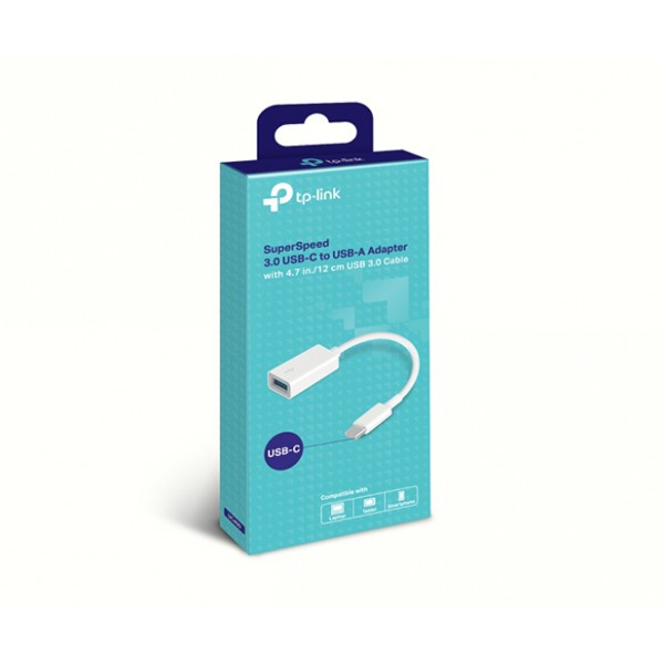TP-Link SuperSpeed 3.0 USB-C to USB-A Adapter (TL-UC400)