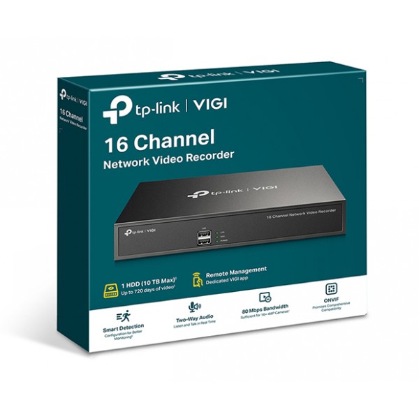 TP-Link VIGI 16 Channel Network Video Recorder