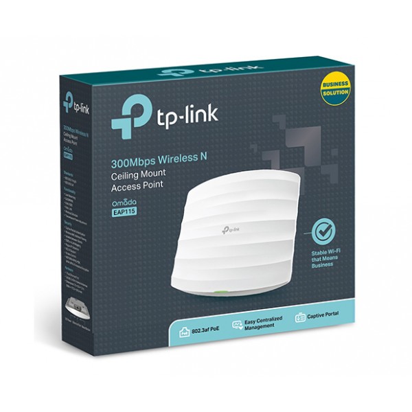 TP-LINK 300Mbps Wireless N Ceiling Mount Access Point (TL-EAP115)