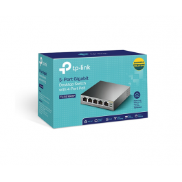 TP-LINK 5-Port Gigabit Desktop Switch with 4-Port PoE
