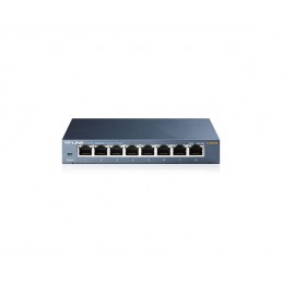 TP-LINK 8-Port 10/100/1000Mbps Desktop Switch (TL-SG108)