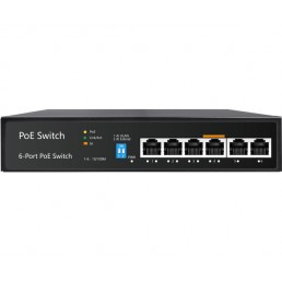 UltraLAN SF1006P - 6-Port 100Mbps AI PoE Switch UltraLAN SF1006P - 6-Port 100Mbps AI PoE Switch