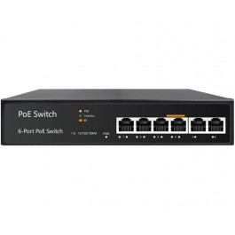 UltraLAN SG1006P - 6-Port Gigabit AI PoE Switch