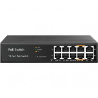 UltraLAN SG1010P - 10-Port Gigabit AI PoE Switch