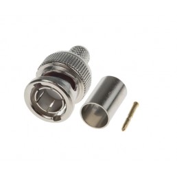 UltraLAN RG59 BNC Crimp Connector (Male)