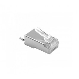 Shielded RJ45 Connector with Grounding Terminal