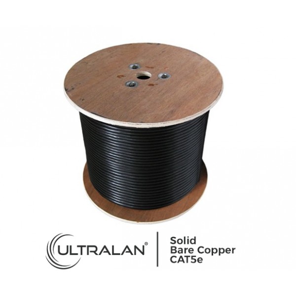 UltraLAN Outdoor Bare Copper CAT5e FTP with drain wire (305m)