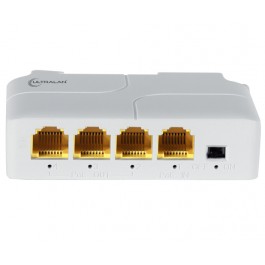 3-Port Gigabit PoE Extender (1x PoE In, 3x PoE Out)
