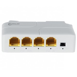 3-Port Gigabit PoE Extender (1x PoE In, 3x PoE Out)