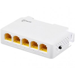 4-Port Gigabit PoE Extender (1x PoE In, 4x PoE Out)