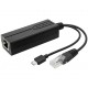 PoE Splitter - 802.3af/at to 5V/2.4A Micro-USB & Ethernet