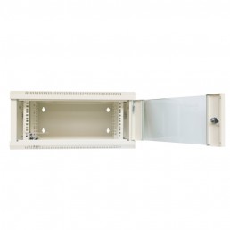 UltraLAN 4U Swing Frame Wall Mount Cabinet (White)