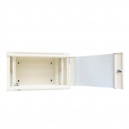 UltraLAN 6U Swing Frame Wall Mount Cabinet (White)