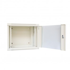 UltraLAN 9U Swing Frame Wall Mount Cabinet (White)