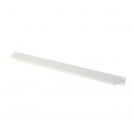 1U Cabinet Blanking Plate (White)