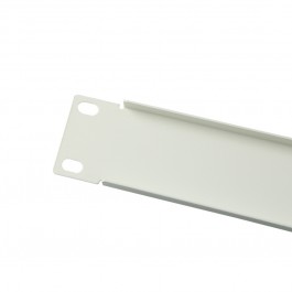 1U Cabinet Blanking Plate (White)