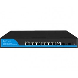 UltraLAN 8port Gigabit Solar and Battery Powered Managed PoE Switch