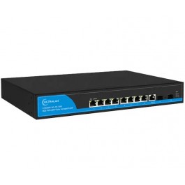 UltraLAN 8port Gigabit Solar and Battery Powered Managed PoE Switch