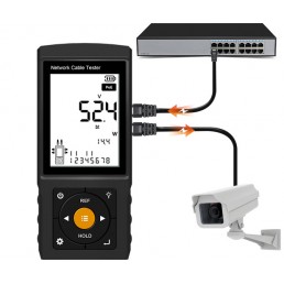 UltraLAN Multi-Function Fiber & Network Cable Tester (FIB-T-MPCT-OPM-VFL)